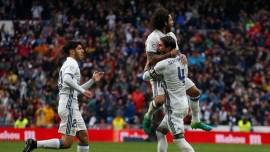 Champions league, champions league semi-finals, Real Madrid, Real Madrid vs Atletico Madrid, madrid derby, Cristiano Ronaldo, Diego Simeone, sports news, football news, indian express news
