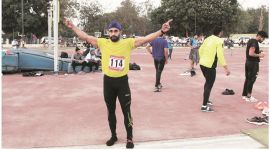 Devender Singh, Indian GP, Javelin thrower Devender Singh, Indian Athletics Grand Prix, London World Championships, Samarjeeth Singh, Rajender Singh, India news, National news, Sports news, India Sports news,