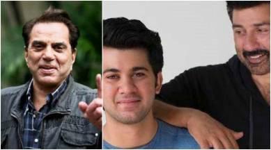 Karan deol, dharmendra, sunny deol, pal pal dil ke pass, karan deol movie, sunny deol father, dharmendra grandfather