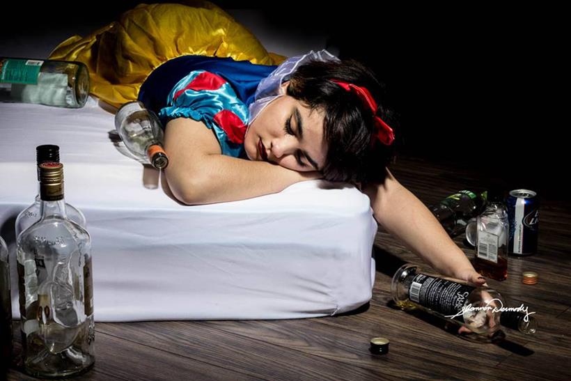 Disney Princess Forced Sex - Disney princesses struggle with sexual abuse and drug overdose in this  thought-provoking photo series | Trending Gallery News,The Indian Express