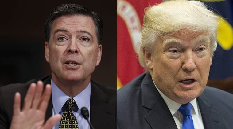 Donald Trump, James Comey, James Comey firing, Former BI director James Comey, India news, National news, latest news, India news, National news