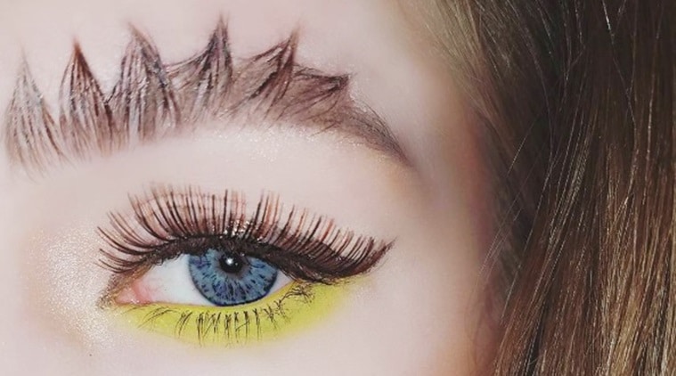After feather eyebrows, dragon brows are Instagram's 