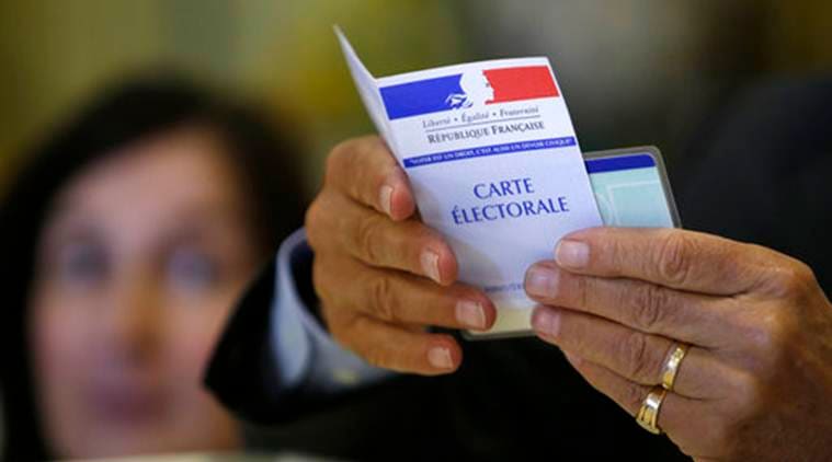 french presidential elections, france, france elections, french presidential election 2017, emmanuel macron, marine le pen, france elections, france voting, france elections voting, world news, france news, indian express news