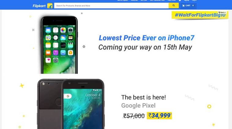 flipkart-big-10-sale-top-deals-on-iphone-7-oppo-f3-google-pixel-and