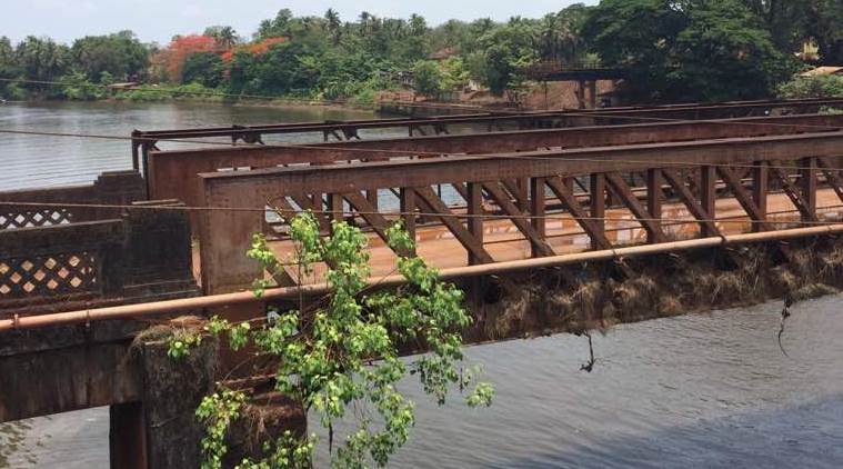 goa bridge collapse, Sanvordem, Portuguese-era bridge collapse, Curchorem constituency, goa woman suicide, latest news, goa news, india news