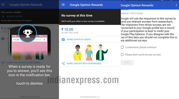 google opinion rewards apk iphone