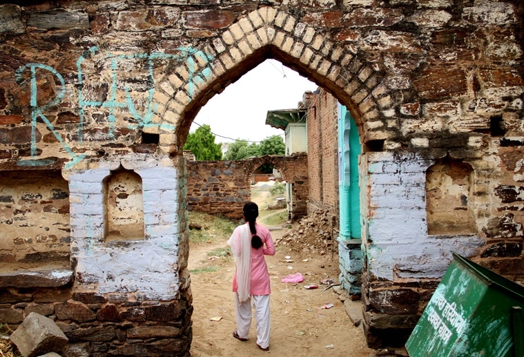 school, school girls protest, Gothra school, government school girls protest, Hunger strike students, Rewari school students, Haryana news, Haryana school news, haryana schools, education news, harassment in Haryana, Hunger stike, Indian express, India news,