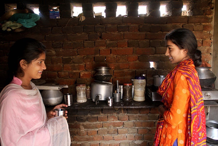 school, school girls protest, Gothra school, government school girls protest, Hunger strike students, Rewari school students, Haryana news, Haryana school news, haryana schools, education news, harassment in Haryana, Hunger stike, Indian express, India news,