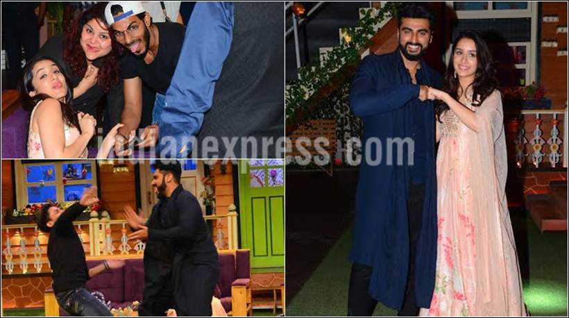 half girlfriend, arjun kapoor, shraddha kapoor, kapil sharma, the kapil sharma show