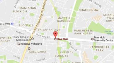 Hauz Khas Village Map Security Tightened At Hauz Khas Village | The Indian Express