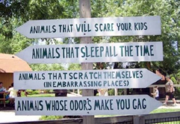 23 funny zoo signboards that will leave you ROFL-ing  The Indian Express  Page 11