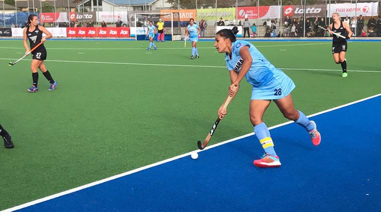 New Zealand vs India, India New Zealand, Indian eves, Indian women's hockey team, India hockey, New Zealand hockey, sports news, sports, hockey news, Hockey, Indian Express