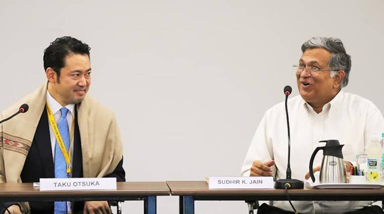 IIT Gandhinagar, Indian Institute of Technology Gandhinagar, Japan Advanced Institute of Science and Technology, JAIST, Japanese State Minister of Finance, Taku Otsuka, Taku Otsuka, Japan Finance Minister, Education News, Indian Express, Indian Express News