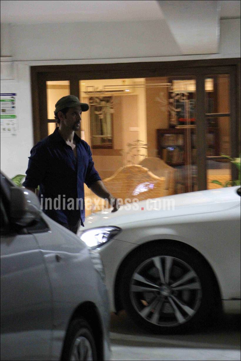 hrithik roshan, hrithik roshan party, hrithik sanjay dutt party pictures