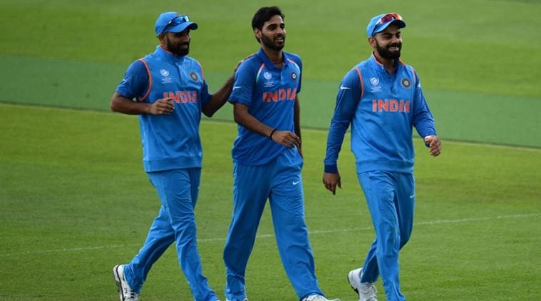 Virat Kohli, Bhuvneshwar Kumar, Indian cricket team