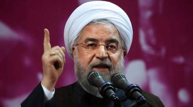 Iranian President Hassan Rouhani took aim at America and issued an oil warning.
