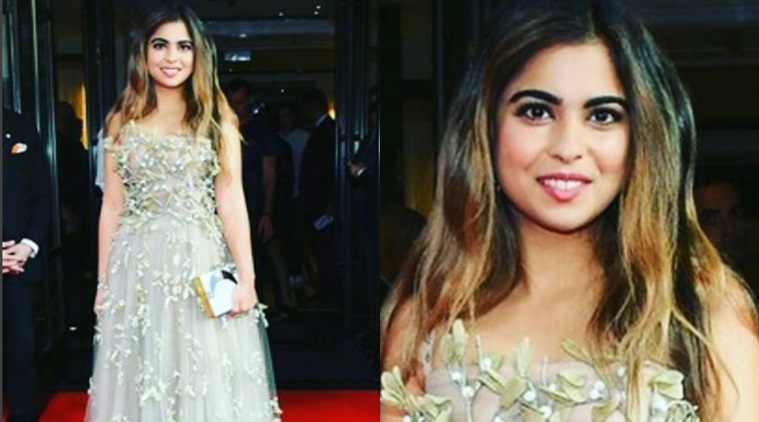 Isha Ambani walked the Met Gala 2017 red carpet in Dior couture