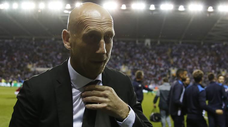 Jaap Stam, Jaap Stam news, Jaap Stam updates, Jaap Stam Reading, Reading Jaap Stam, Reading matches, Reading schedule, Jaap Stam matches, sports news, sports, football news, Football, Indian Express