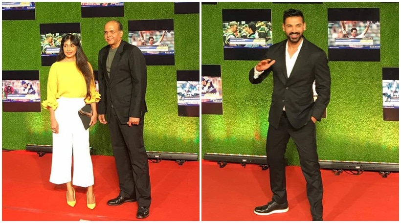 Ashutosh Gowariker, John Abraham, sachin biopic premiere pics