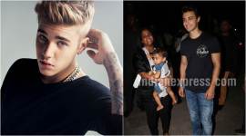 justin bieber, justin bieber aahil, salman khan justin bieber, justin bieber arpita khan sharma,