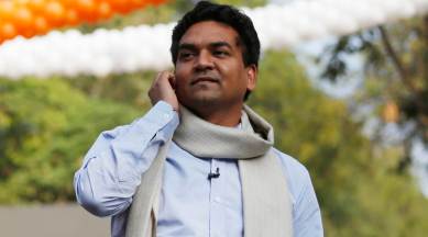 kapil mishra, kapil mishra bjp, kapil mishra joins bjp, aap mla kapil mishra, disqualified aap mla, aap mla kapil mishra joins bjp, aam aadmi party, delhi news, city news, Indian Express