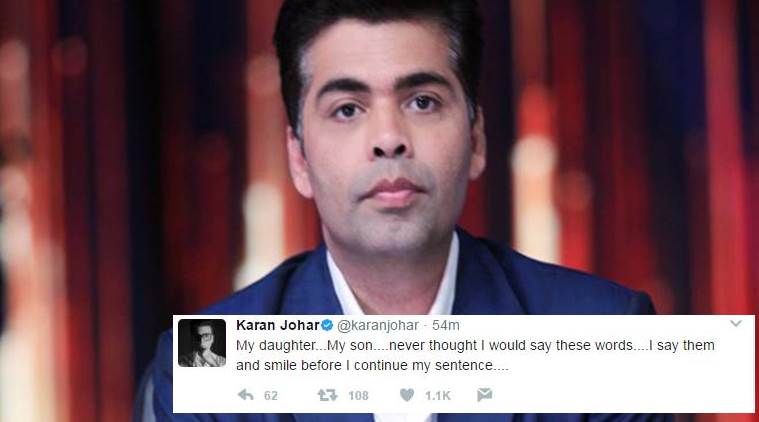 Karan Johar never knew how it feels to be a father, but now Yash and ...