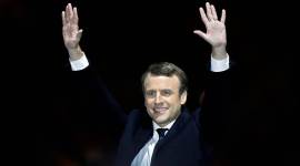 emmanuel macron, french presidential election, rabbi on macron victory, vladimir putin, theresa may, british pm on france election, angela merkel, shinzo abe, xi jinping, hillary clinton, world news, indian express