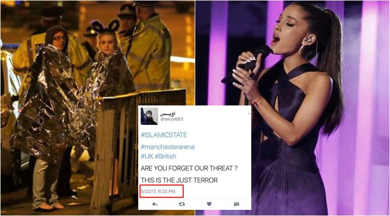 manchester arena attack, manchester arena blast, ariana grande, manchester arena ariana grande blast, manchester, isis, islamic state, terror attack manchester, united kingdon, ghayal, great britain, indian express, indian express news