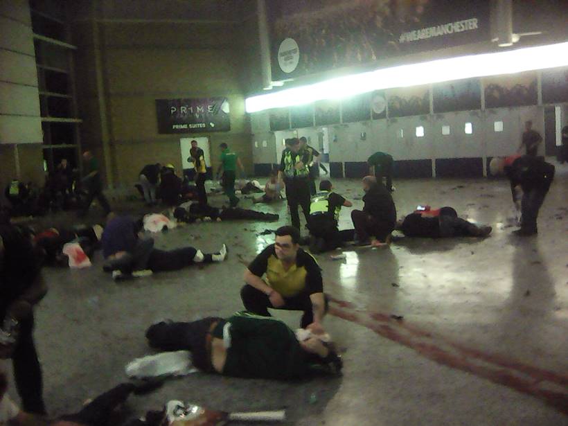 Manchester attack, Manchester terror attack, manchester concert attack, ariana grande concert, ariana grande concert blast, grande concert blast, blast news, international news, world news, indian express news, latest news