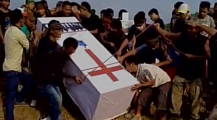 Manipur, Manipur violence, Manipur burial, churachandpur burial, Manipur tribals buried, manipur protestors buried, manipur news, manipur violence, india news, indian express news