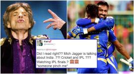IPL 2017, Mick Jagger IPL, Mick Jagger IPL tweet, mumbai indians win, mumbai pune finale, mumbai indians vs rising pune supergiant, mick jagger ipl tweet, mick jagger ipl finale, IPL 2017 final, indian express, indian express news