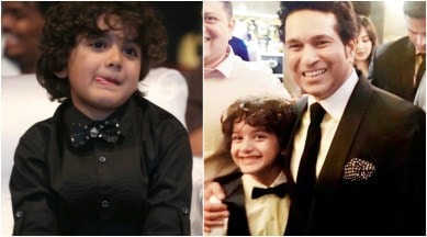 mikhail gandhi, sachin tendulkar, mikhail gandhi sachin tendulkar, mikhail gandhi with sachin tendulkar, sachin film screening