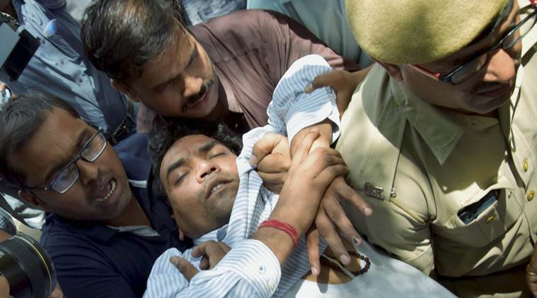 kapil mishra, kapil mishra aap, aam aadmi party, arvind kejriwal, aap donation scam, aap donation fraud, kapil mishra faint, india news, delhi news, indian express news