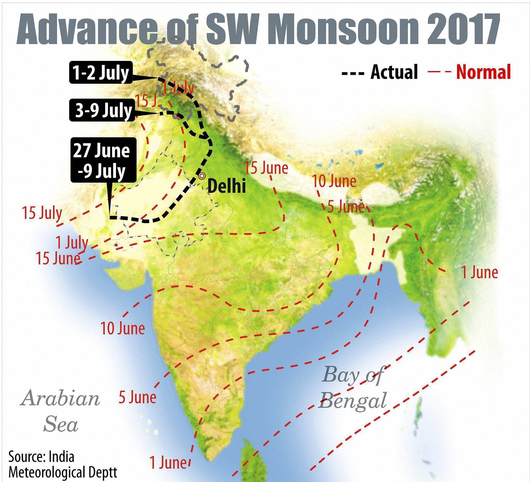 India monsoon blog: Rains wreak havoc in Gujarat, NE; rescue operations ...