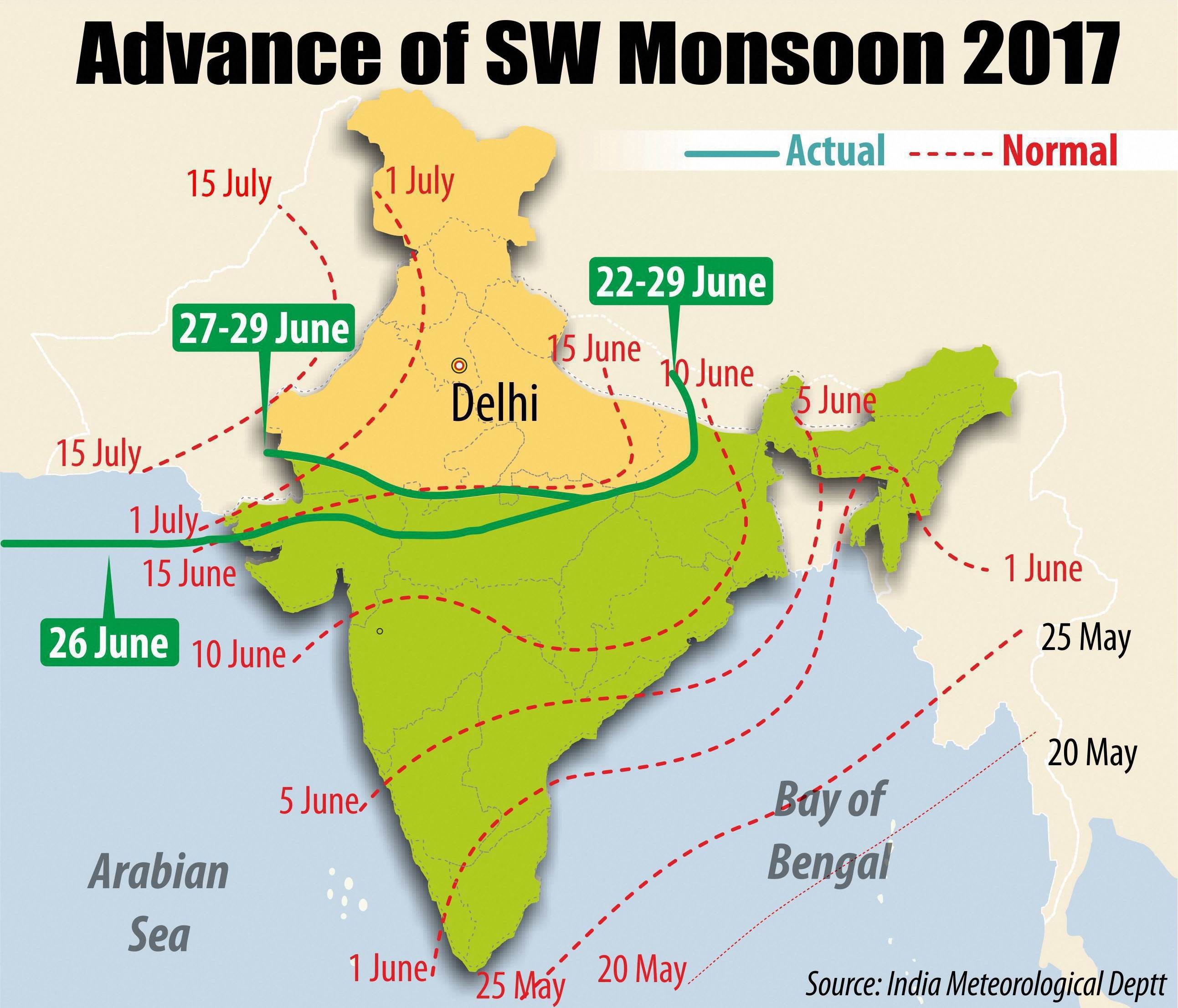 India monsoon blog: Rains wreak havoc in Gujarat, NE; rescue operations ...