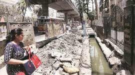 Mumbai roads, Mumbai road construction, BMC roads, Mumbai road contractors, BMC news, Mumbai news, latest news, indian express