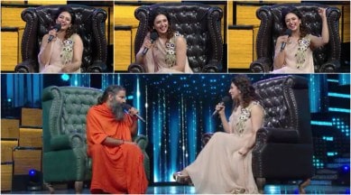 nach baliye, nach baliye 8, nach baliye divyanka tripathi, nach baliye baba ramdev, nach baliye 8 pics, divyanka tripathi pics, tetevision news, entertainment updates, indian express