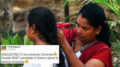 After female NEET candidate asked to remove innerwear, Twitterati outrage  over bizarre insensitivity