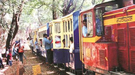 Matheran-Aman Lodge toy train service, Mumbai tourism, mumbai toy train, Central railways, indian express news 