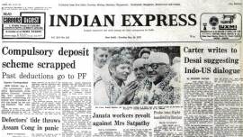 Jimmy Carter, Morarji Desai, PM Desai, Kaveri Basin, Asamera group, Janata Party, Janata president Chandra Shekhar, Arun Jaitley, Jaitley quits Janata party, Indian Express