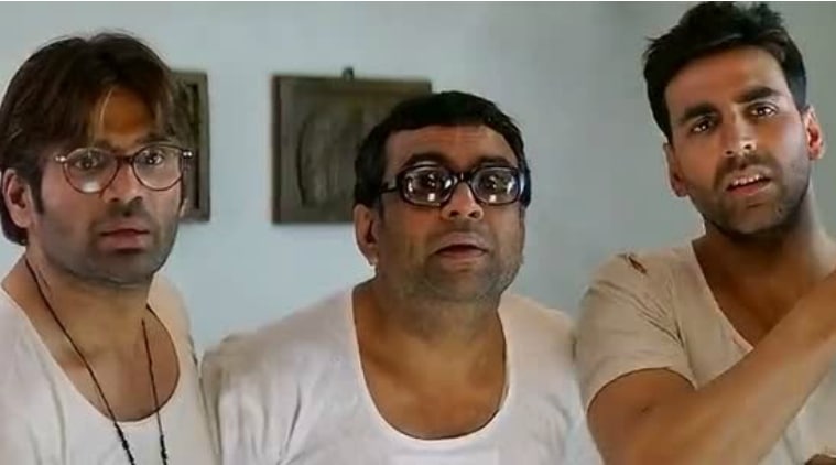 paresh rawal, paresh rawal films, paresh rawal best films, paresh rawal movie stills, paresh rawal pics, paresh rawal actor, hera pheri, hera pheri stills