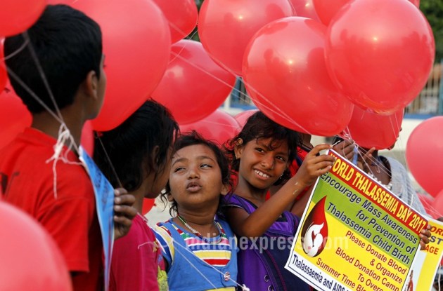 World Thalassemia Day, World Health, genetic blood disorder, Thalassemia News, Health News, Indian express news, India news, World News