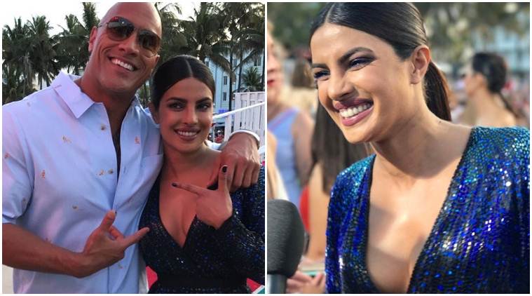 Priyanka Chopra Anal Sex - Baywatch Miami premiere: Priyanka Chopra swept through the promotions with  her perfect swag. See photos, video | Entertainment News,The Indian Express