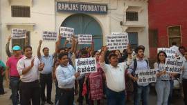 ramjas school, ramjas school protest, ramjas school foundation, india news
