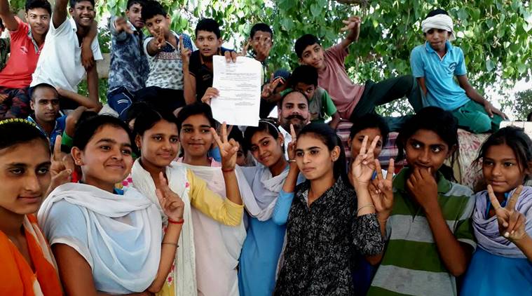 rewari, rewari students, rewari girls, girl students strike, rewari students strike,