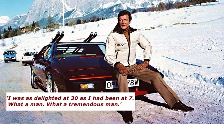 Roger Moore, james bond, roger moore fan, story about roger moore, fan's story about roger moore, indian express, indian express news