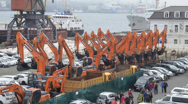 Russia, North Korea, Ferry Service, InvestStroiTrest, North China, Indian Express news, international news