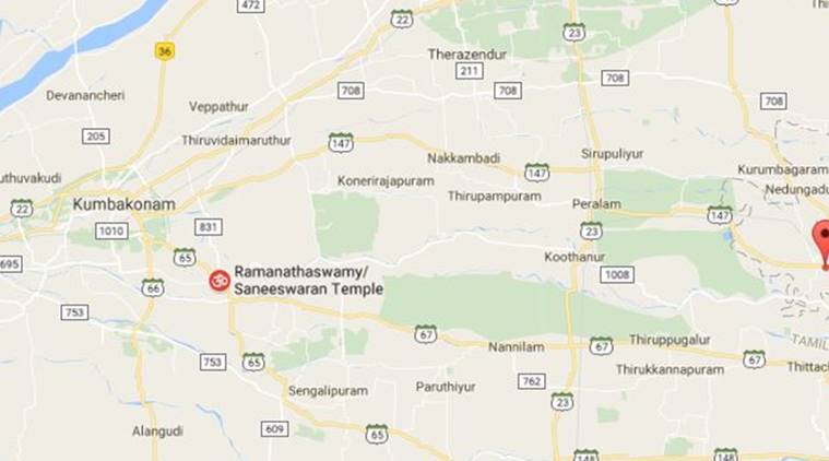 Chennai Saneeswara temple Fire, Chennai Lord Saneeswara temple Fire, Lord Saneeswara temple, Saneeswara temple, Chennai Saneeswara temple, Chennai Lord Saneeswara temple, India News, Indian Express, Indian Express News