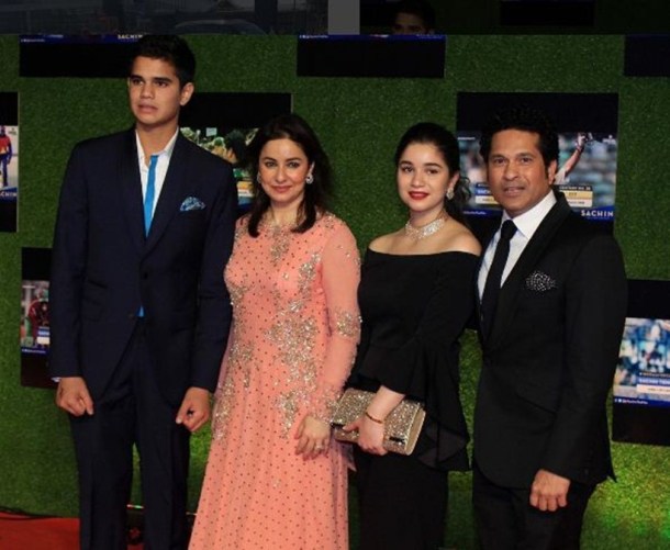 PHOTOS: Sara, Arjun Tendulkar steal the show at ‘Sachin: A Billion ...