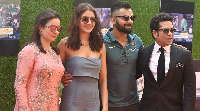 Virat Kohli, Anushka Sharma, Virat Anushka, Sachin: A billion Dream, Sachin: A billion Dream release, sports news, sports, cricket news, Cricket, Indian Express